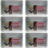 חבילה של 6 נרות צינטרונלה דוחי יתושים מבית Coleman